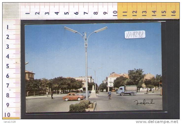 VA4248 ALGERIA SETIF PLACE 8 MAI 1945 AUTO CAMIONCINI FIRMATA JEFAL