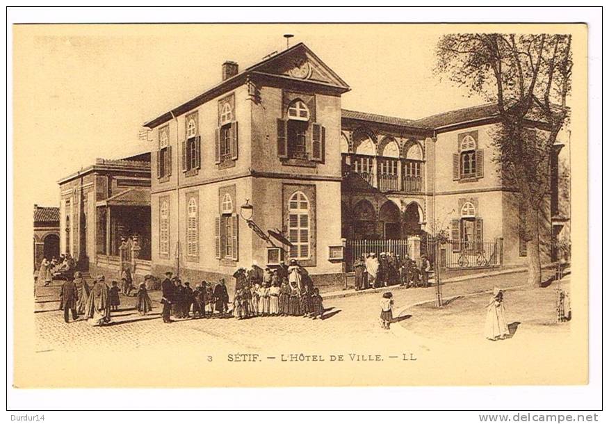 AFRIQUE - ALGERIE - SETIF - L'Hôtel de Ville