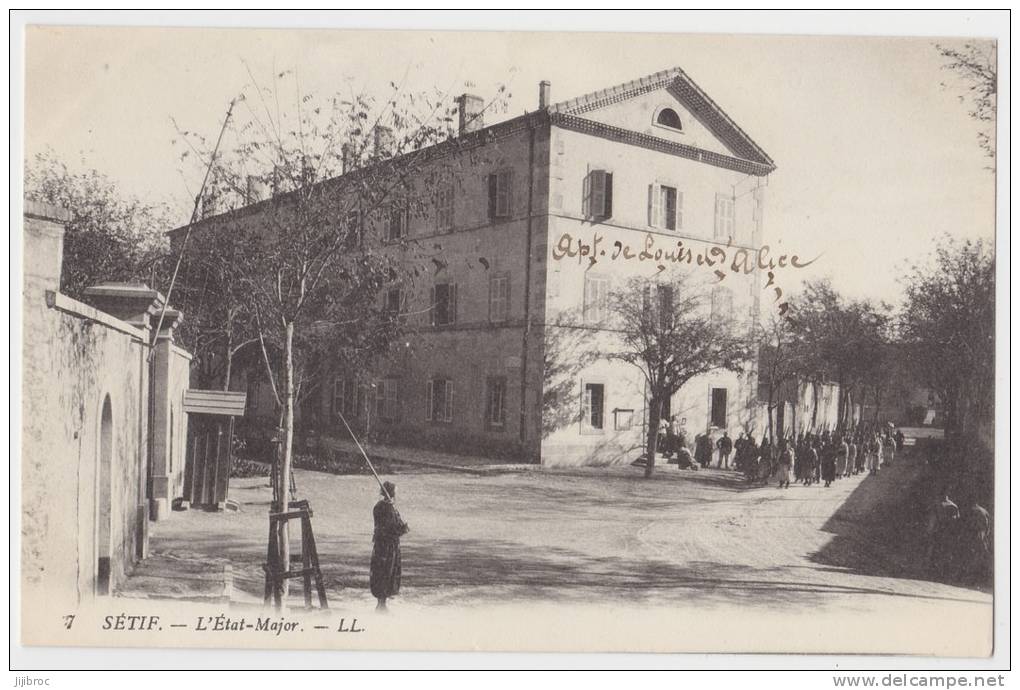 AFRIQUE - ALGERIE - SETIF - L'Etat Major - LL