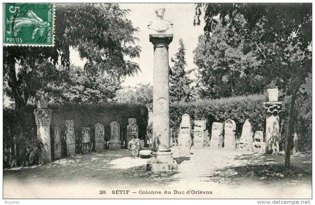 28   SETIF - Colonne du Duc d'Ortéans