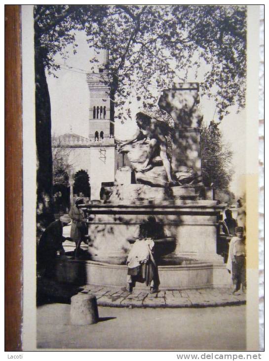 ALGERIE - SETIF - la fontaine monumentale et la mosquée - CPA n°683