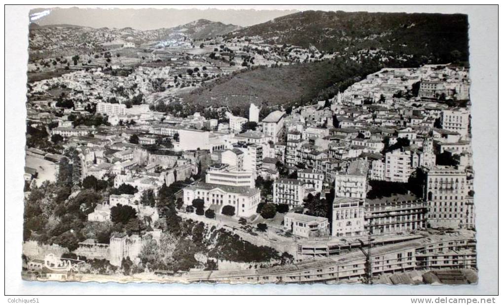 Bougie ( Sétif ) vue aérienne CPSM format CPA Afrique Algérie