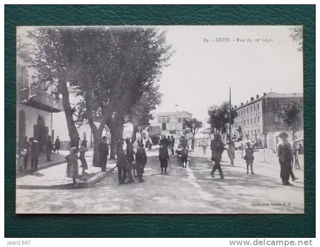 Algérie Algerije Sétif Rue du 19 Léger