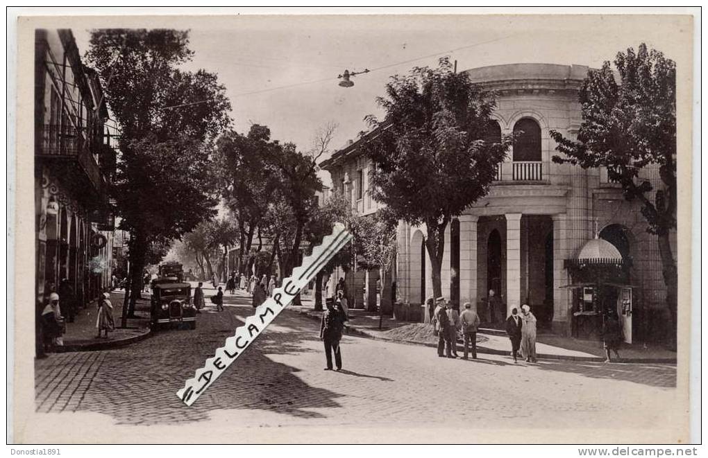 ALGERIE   SETIF   Rue Sillègue et Crédit Foncier .   ,