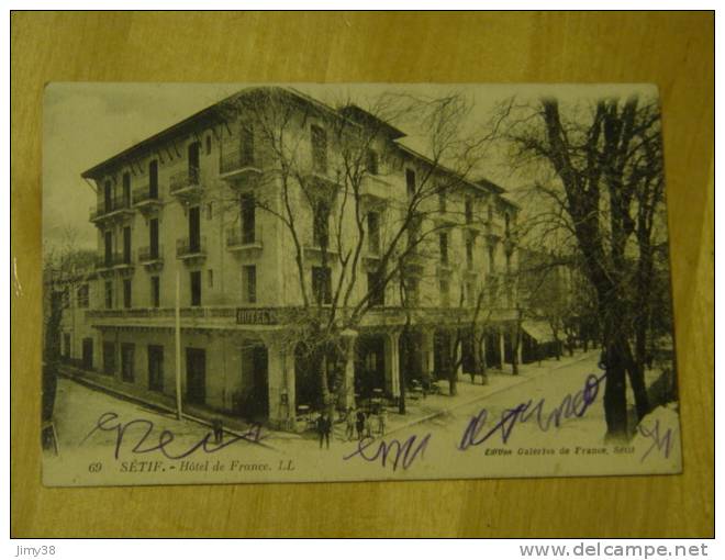 SETIF-69-HOTEL DE FRANCE-ANIMEE