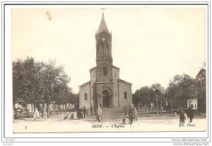 Algérie Setif . L´Eglise