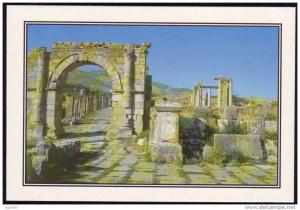 ALGERIE - CP - Djemila - Vue de la ville primitive - Ruines romaines - Roman ruins - Neuve / Mint