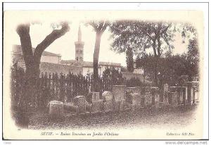 SÉTIF - Ruines Romaines au jardin d´Orléans.