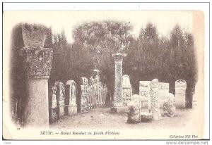 SÉTIF - Ruines Romaines au jardin d'Orléans.
