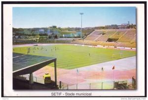 ALGERIE - ALGERIA - CP - Sétif - Stade municipal - Neuve/Mint