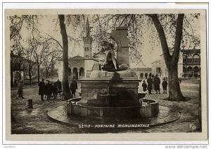 ALGERIE   SETIF FONTAINE MONUMENTALE