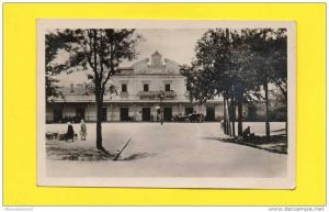 SETIF  la gare carte postale ancienne animée algérie carte photo