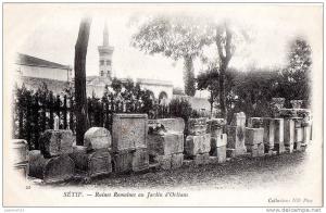ALGERIE   SETIF - Ruines Romaines au Jardin D' Orléans  - Précurseur