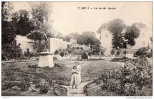 ALGERIE - SETIF - Le Jardin Barral