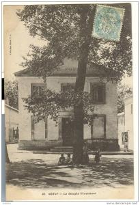 Setif Algérie - le temple protestant 1908