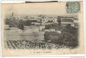 Setif Algérie - vue générale - !!! un peu sale