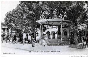 ALGERIE - SETIF - LE KIOSQUE DE MUSIQUE -