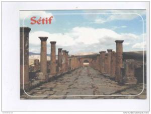 Carte postale Ruines romaines de djemila