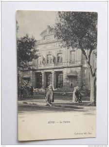 Carte postale ancienne  SETIF  Le Théâtre animé