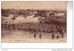 REF15.977   ALGERIE.  SETIF.   VUE GENERALE