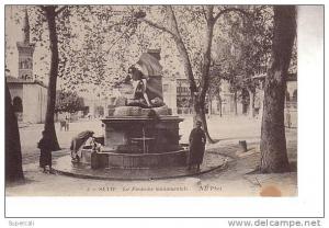 REF15.976 ALGERIE.  SETIF.  LA FONTAINE MONUMENTALE