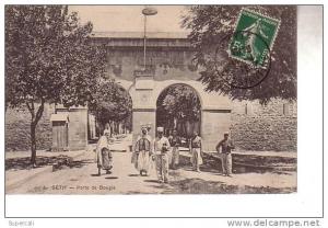 REF15.973 ALGERIE.  SETIF.   PORTE DE BOUGIE