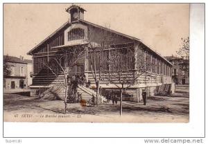 REF15.972 ALGERIE.  SETIF.  LE MARCHE COUVERT