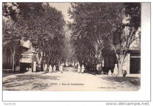 REF15.968  ALGERIE.  SETIF.  RUE DE CONSTANTINE