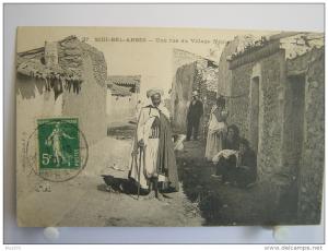 Algérie - Sidi Bel Abbès - Une rue du village nègree