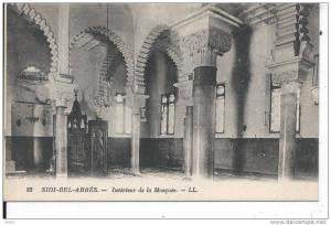 ALGERIE - SIDI BEL ABBES - Intérieur de la Mosquée
