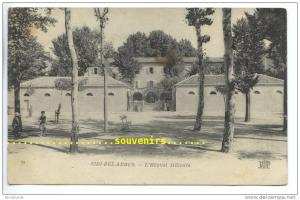 CPA  ALGERIE  SIDI BEL ABBES  l' Hopital Militaire  - ** prix nets **