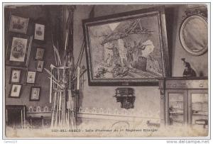 - B15066CPA - ALGERIE - SIDI BEL ABBES - salle d'honneur du 1er regiment etranger - Assez bon état - AFRIQUE