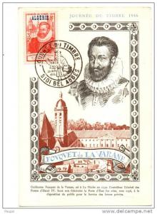 CP - Journée du timbre1946- SIDI BEL ABBES