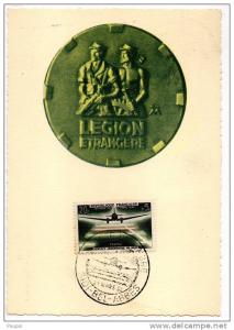 CP -LEGION ETRANGERE - Journée du timbre -Groupement philatelique Sidi Bel Abbés