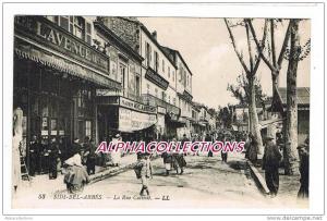 ALGERIE - SIDI BEL ABBES  RUE CATINAT.