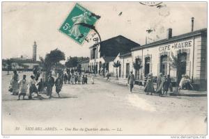 SIDI BEL ABBES - Rue du Quartier Arabe