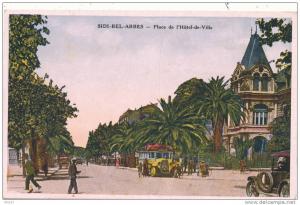 SIDI BEL ABBES - Place de l'Hotel de Ville - Autobus