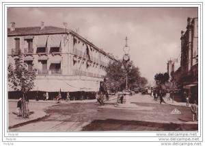 SIDI BEL ABBES  RUE PRUDON   CPA  CIRCULEE 15 NOVEMBRE 1932