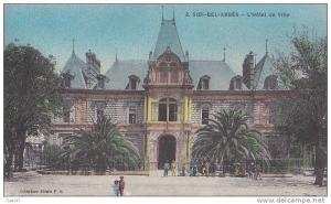 cpa  Réf-JP-Y1086 (  Algérie )  SIDI-BEL-ABBES       L´  Hôtel de Ville