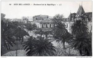 SIDI BEL-ABBES Boulevard de la République.