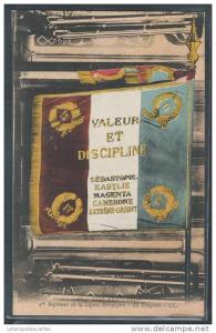 - CPA ALGERIE - Sidi-Bel-Abbès, le Drapeau du régiment de la Légion Etrangère