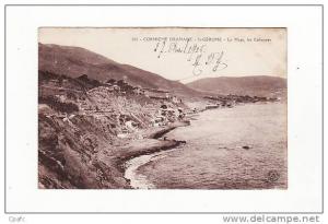Algérie  Corniche Oranaise, Saint Gérome, la Plage, les Cabanoes
