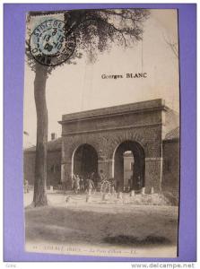 CPA - Algérie - Sidi-Bel-Abbès - La Porte d'Oran