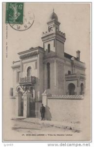 17 SIDI BEL ABBES  VILLA DU GENERAL  LECHER