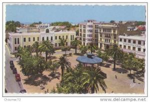 (Algérie) 144, Sidi Bel Abbès, CAP 86, La Place Carnot et le Tribunal