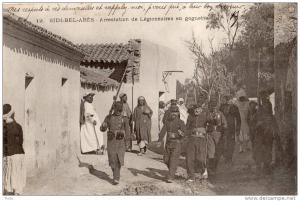 SIDI-BEL-ABBES ARRESTATION DE LEGIONNAIRES EN GOGUETTE