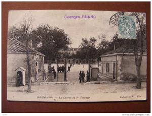 CPA - Algérie - Sidi-Bel-Abbès - La caserne du 1er Etranger