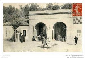 ## ALGERIE ## SIDI BEL ABBES PORTE D´ORAN TRES BELLE ANIMATION A VOIR