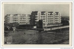 Algeria Sidi- Bel- Abbes Les Batiments des gardes mobiles.Real photo Post Card...(B1-36)