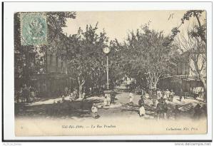 SIDI-BEL-ABBES , LA RUE PRUDHON